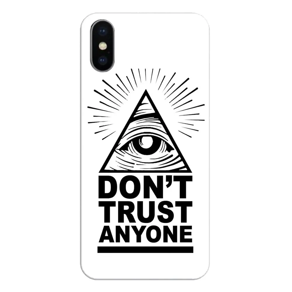 Dont Trust Anyone Triangle Pyramid Art For Nokia 2 3 5 6 8 9 230 3310 2.1 3.1 5.1 7 Plus Soft Transparent Cases Covers |