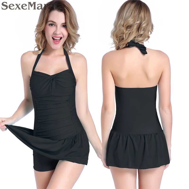 Корейская японская Милая цельная скромная купальная одежда купальник пуш ап для