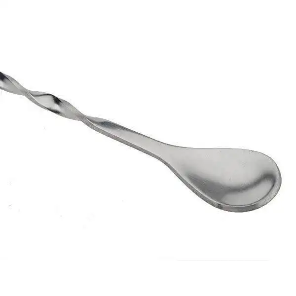 TradeCode 9 Bar Stainless Steel Twisted Mixing Spoon Handle Tool |