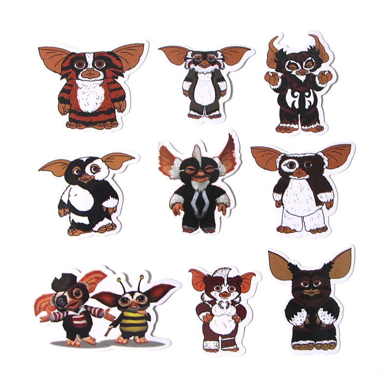 66 шт. Gremlins Gizmo Красивый Веселый мультяшный альбом для скрапбукинга DIY багаж ноутбук мотоцикл трафарет Водонепроницаемая наклейка E0051