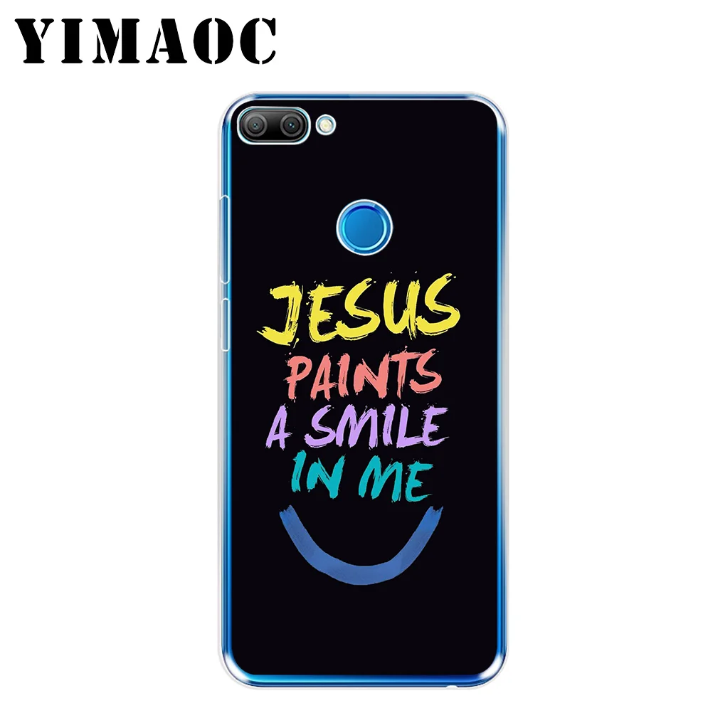YIMAOC Библейский стих Иисуса мягкий чехол для huawei mate 30 20 P30 P20 P10 P9 P8 2015 2016 2017 P Smart Lite Pro