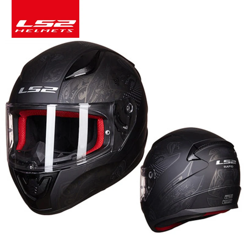 matte black snake LS2 FF353 alex barros полный уход за кожей лица мото rcycle шлем ABS безопасная структура шлем moto capacete LS2 Быстрый уличные гоночные шлемы ECE - Цвет: matte black snake
