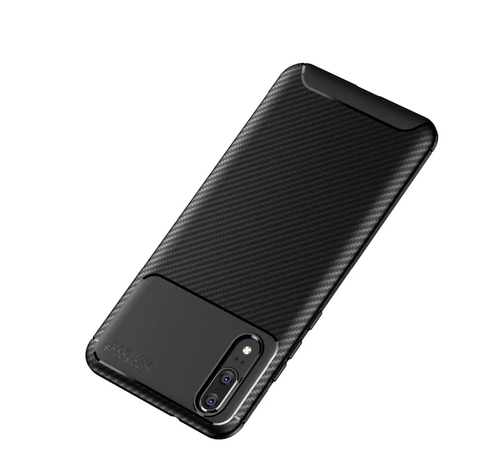 Для Huawei P20 Plus dillon guan роскошный мягкий силиконовый чехол из углеродного волокна TPU