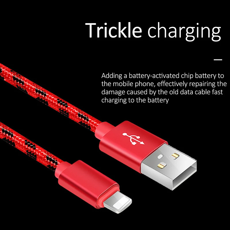 NOHON USB кабель для зарядного устройства 8 Pin iPhone X 7 6 S XS XR плюс быстрой зарядки iPad Mini IOS