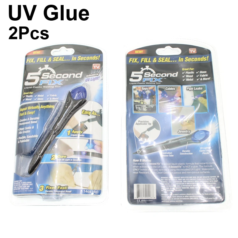 2 шт жидкий сильный супер УФ Клей 5 секунд фиксированный сенсорный экран кожа