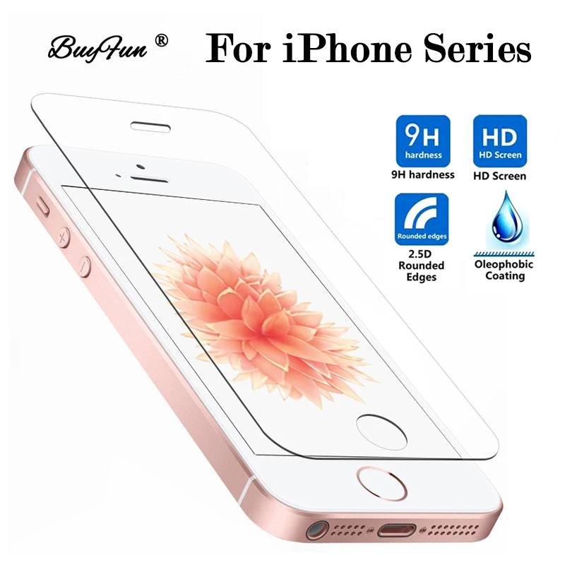 Защитный Стекло на для iPhone 5S SE 5SE 5 4 S 4S 5C закаленное Стекло для Apple S5 S4 экран протектор Защитная пленка Clear