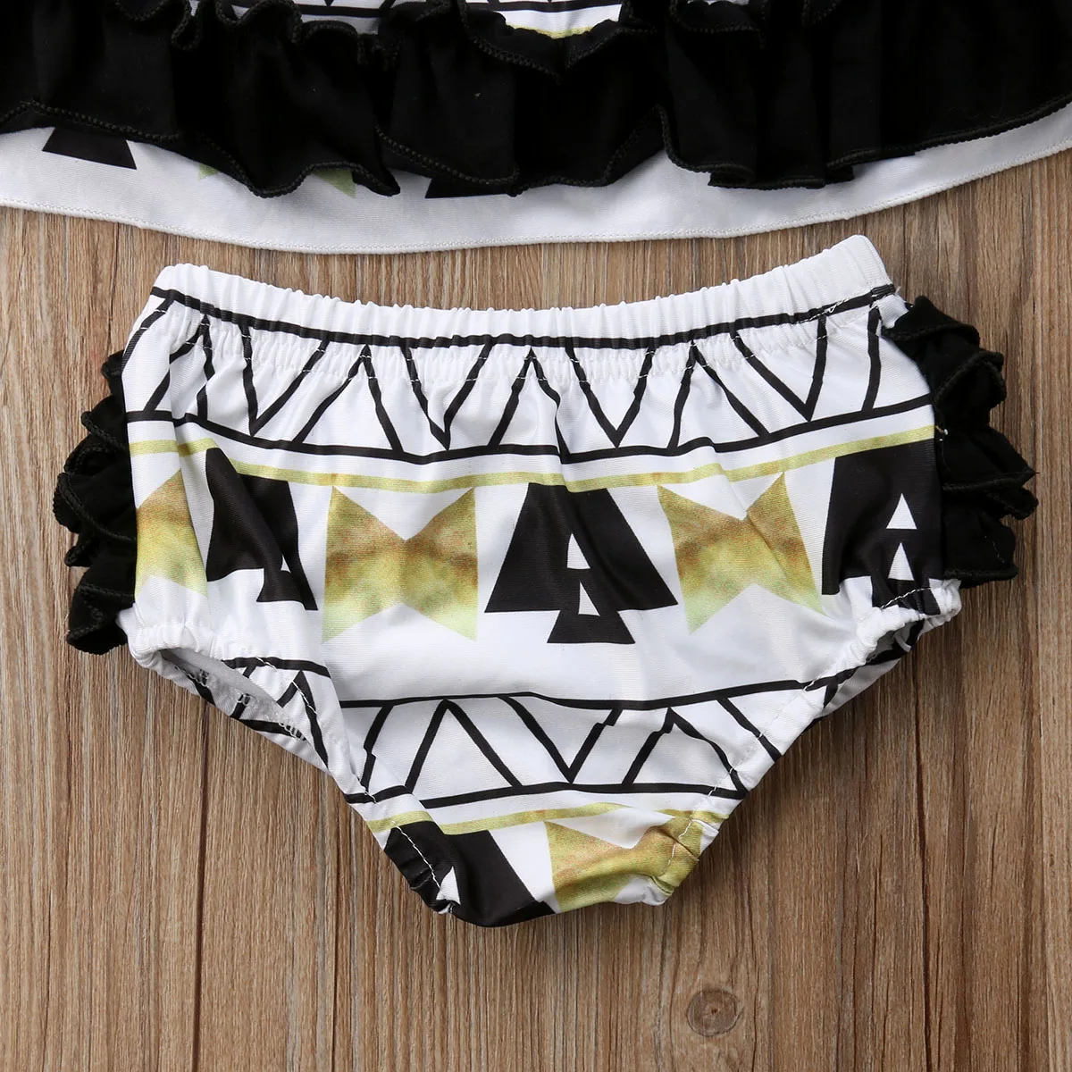 3 шт. комплект Дети для маленьких девочек без рукавов с бантом Топы + Детские