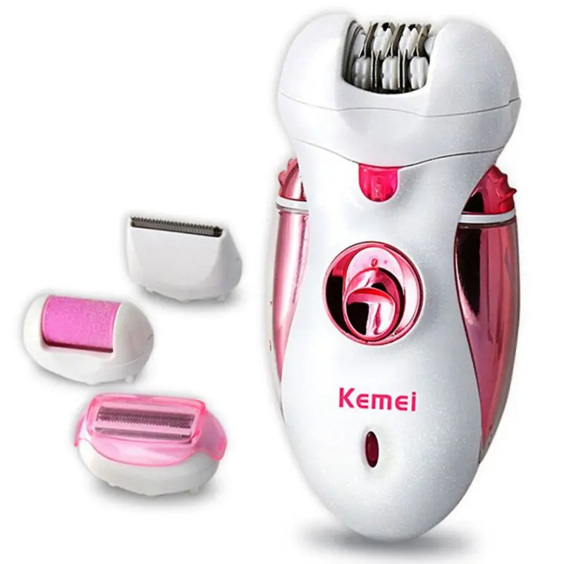 KEMEI KM-2530 высокое качество 4в1 перезаряжаемый электрический эпилятор для женщин