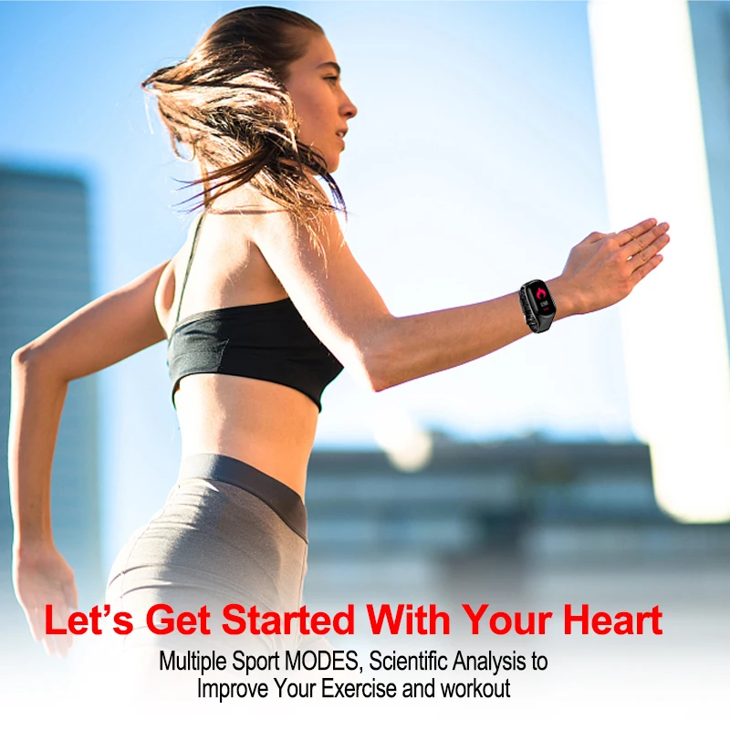 Умный Фитнес браслет для мужчин и женщин с Bluetooth наушником Монитор артериального