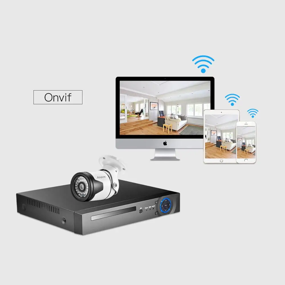 AZISHN домашней безопасности 5MP Hi3516EV300 IP Камера IP67 Водонепроницаемый Открытый ИК