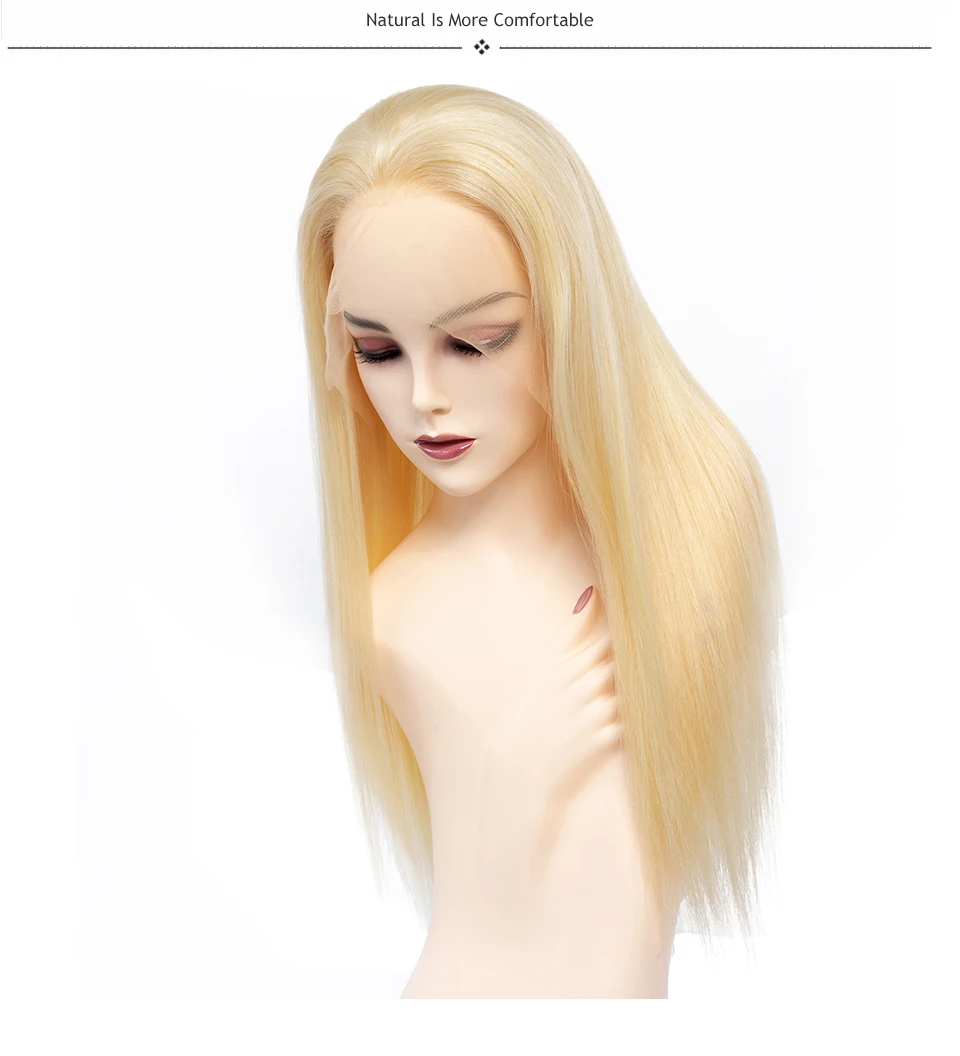 TODAY ONLY Brazilian Straight Lace Front Human Hair Wigs For Black Women 613 Blonde Lace Front Wig Short Human Hair Wig Remy13x4