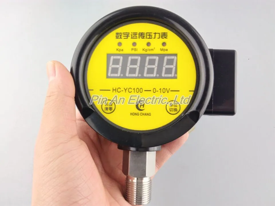 

Digital remote pressure gauge 0-2.5MPA constant pressure water supply Digital DC12V-24v remote pressure gauge