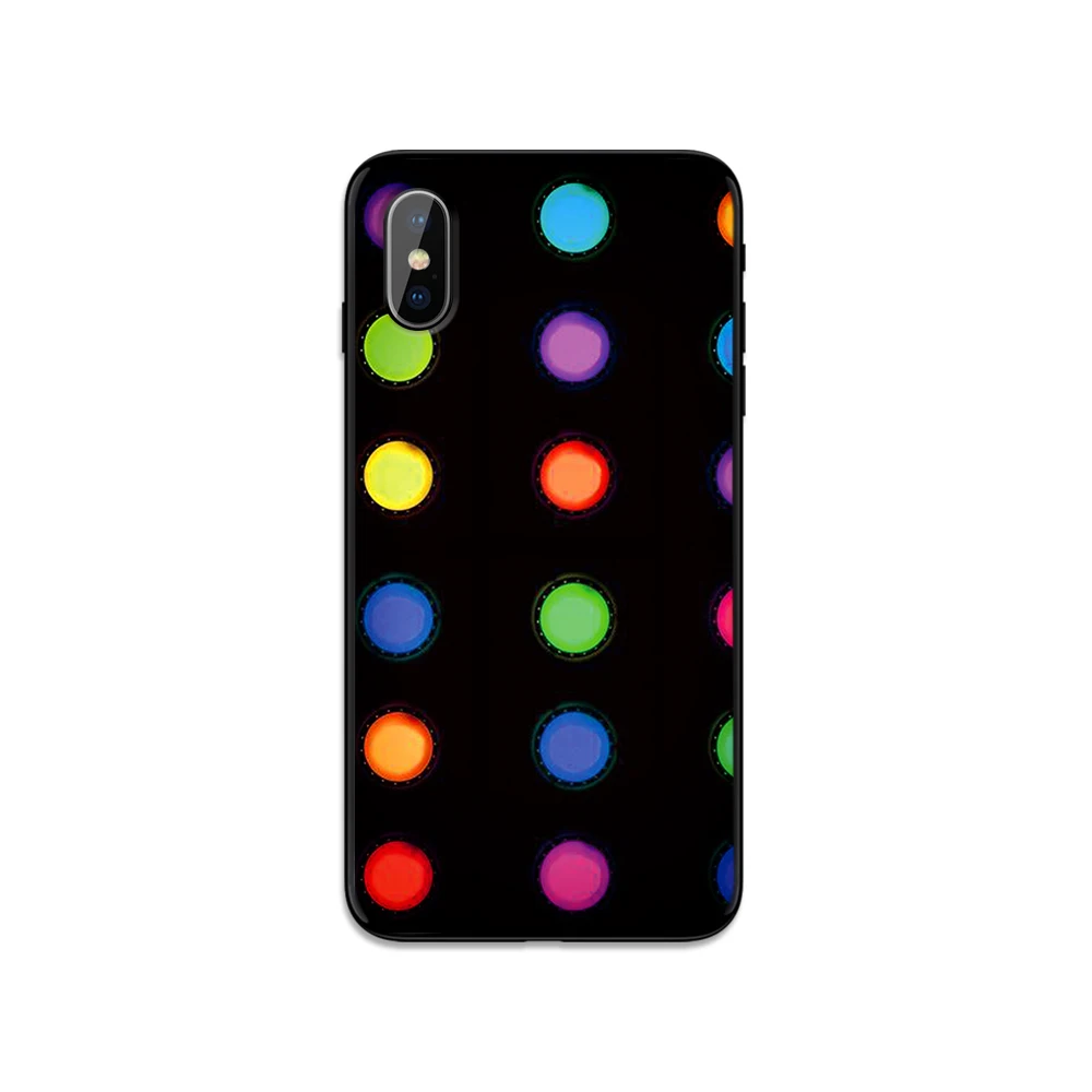 8 Мягкий ТПУ чехол в горошек для Apple iPhone 6 6S 7 8 Plus 5 5S SE X XS MAX XR силиконовый чехол s - Цвет: 8