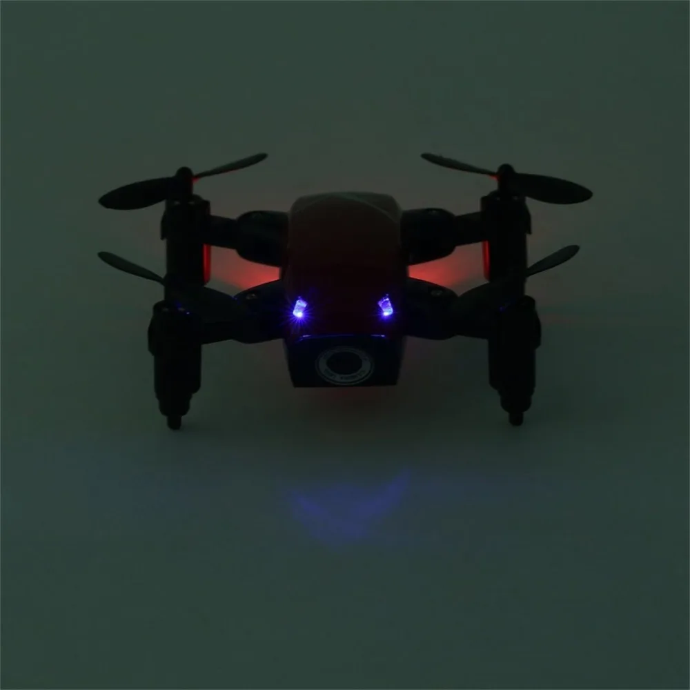 S9 2,4 г мини складной Дрон 360 градусов флип один ключ возврат Безголовый режим H/L Скорость переключатель Квадрокоптер с дистанционным управлением со светом