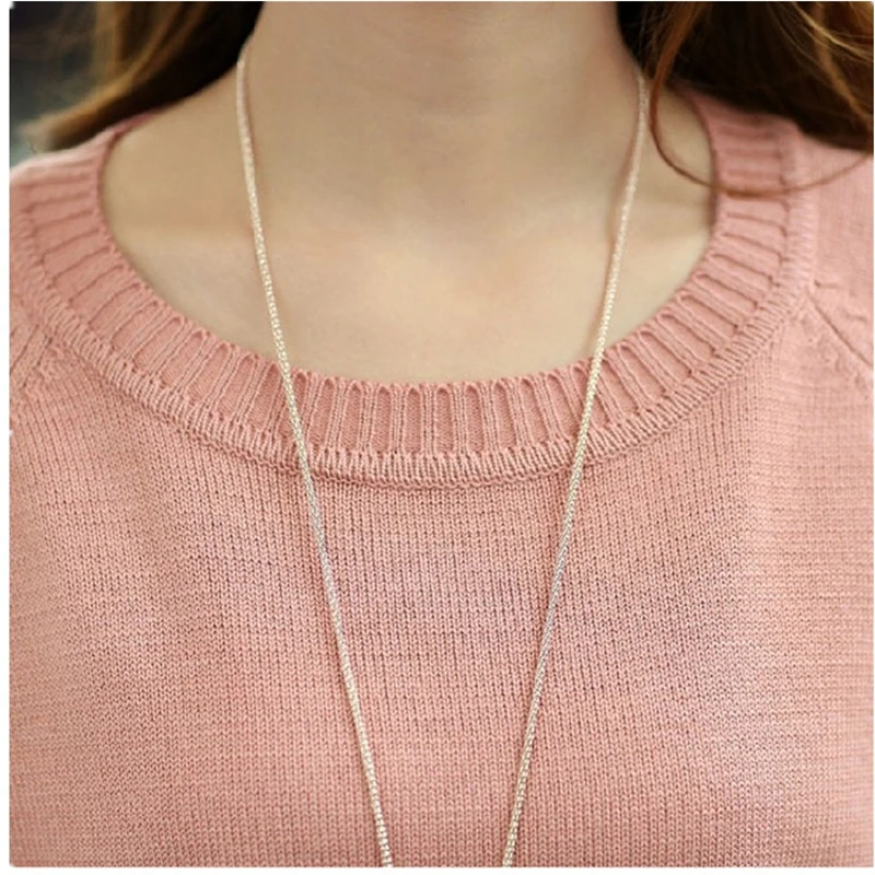 Новинка весна-осень 2019 модный Свободный кашемировый пуловер Женский вязаный