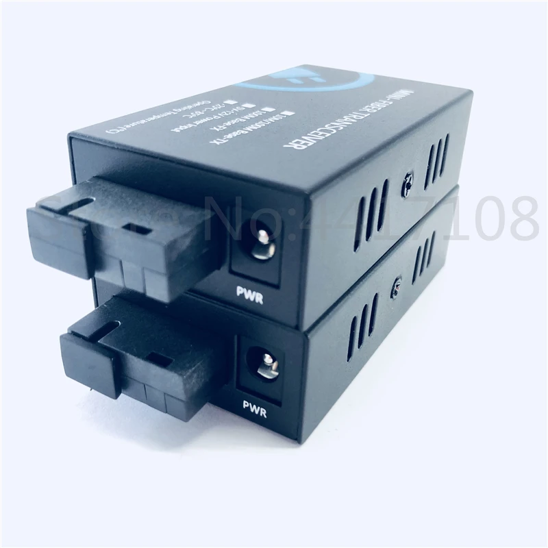 Мини Преобразователь Ethernet 2 * RJ45 и 1 SC 10/100 м 20 км|Оптоволоконное оборудование| |