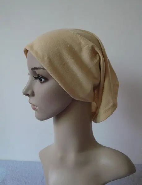 H249a plain tube underscarf and hats muslim hijab popular design fast delivery assorted colors |