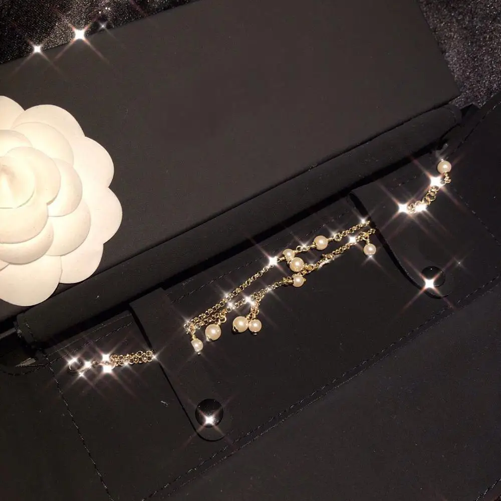 Новинка 2019 стильный женский браслет с жемчугом в ретро стиле имитация жемчуга