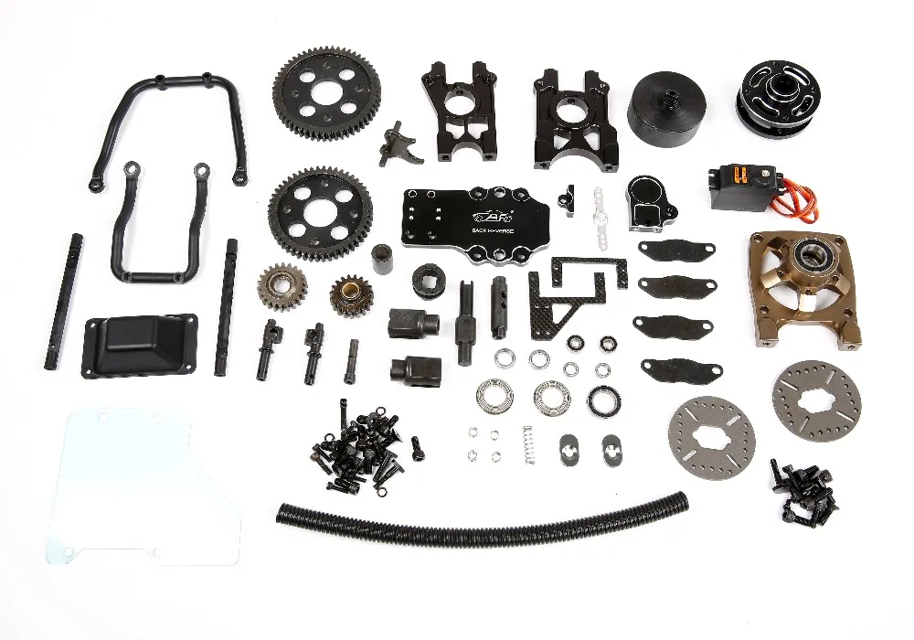 Обновленная деталь системы обратной передачи для 1/5 Losi 5ive t Rovan LT V5 SLT kingmotor x2