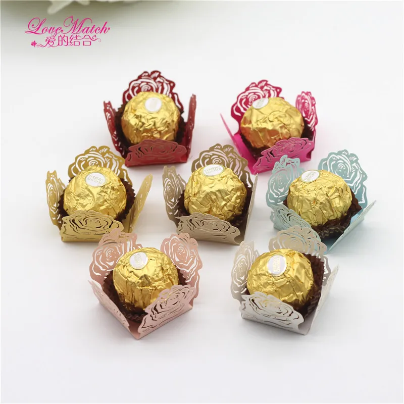 50 шт. коробка для конфет с лазерной резкой|favors and gifts|wedding favors giftsdecorative decorative |