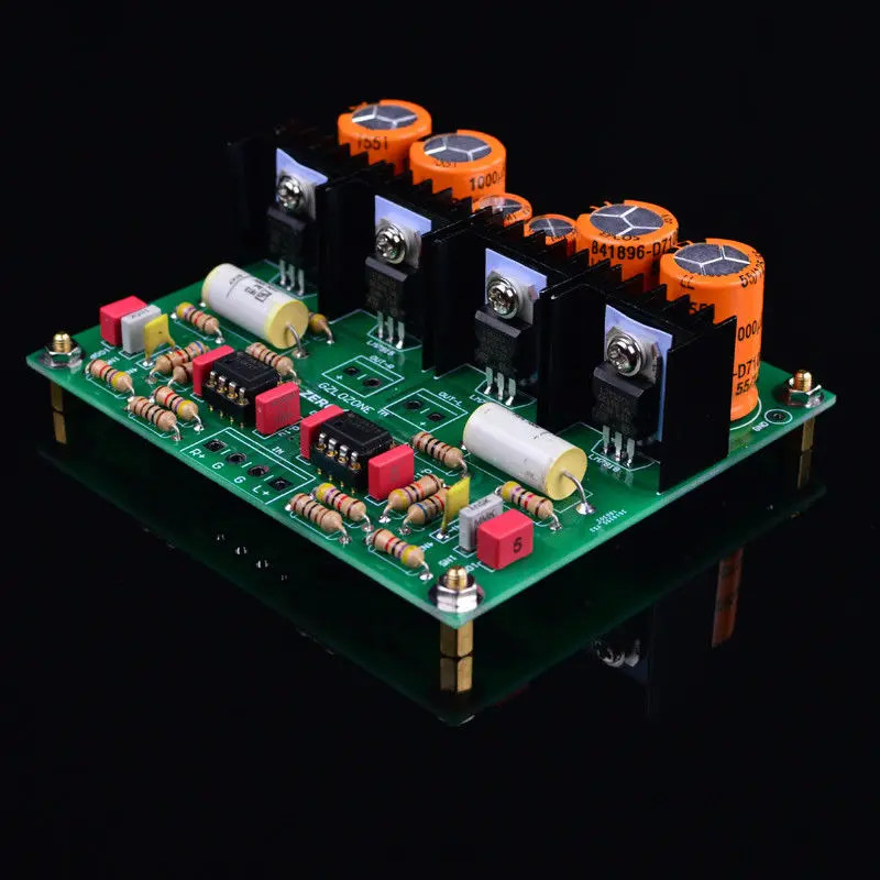 GZLOZONE Assembeld DUAL RIAA мм проигрыватель Phono предусилитель доска LP Ампер DIY L3 38|Усилители