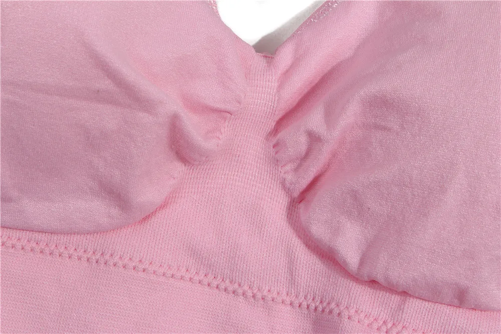 

Hot 3 Pcs/set Seamless Push Up Women Bra With Pads Bras For Women Female Bralette Plus Size XXXL Brassiere Underwear Wireless