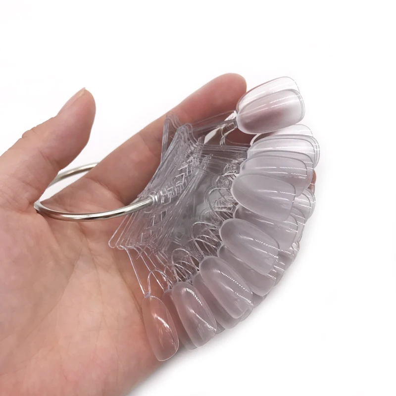 10 шт./лот накладные ногти Корона прозрачный дизайн Ногтей Полное покрытие