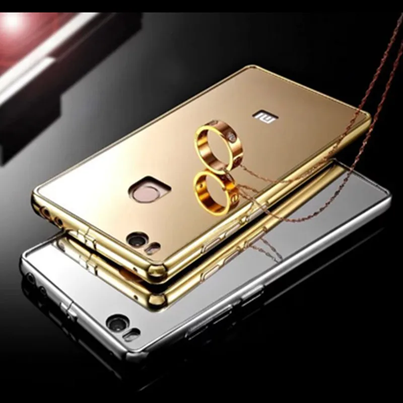 Для Xiaomi M4S Ультра Тонкий Металлический Алюминий Рамка Сплава Зеркальный шкаф для