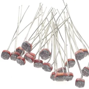 20 шт. x 5528 светильник LDR 5 мм, фоторезистор, оптовая и розничная продажа, Фотопроводящий резистор