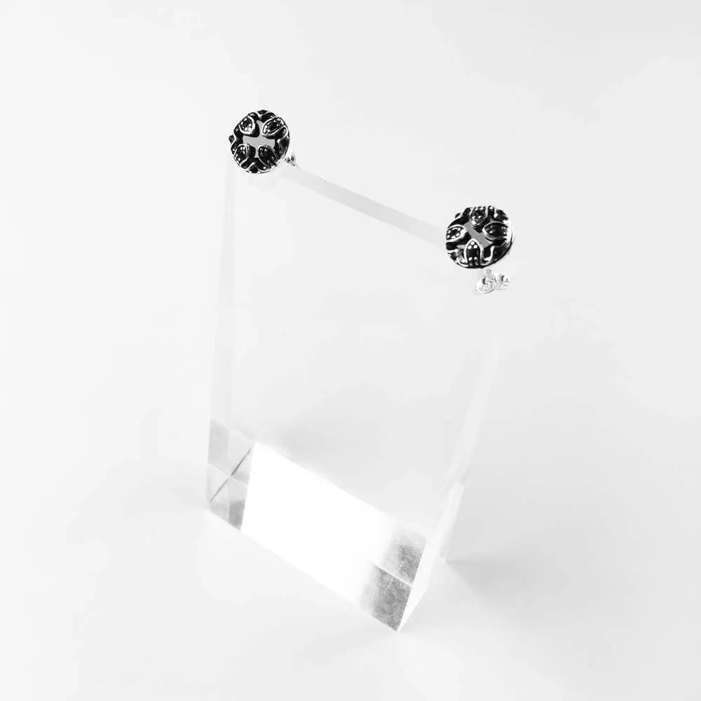 Марказит звезда цветок орнамент серьги гвоздики в форме лотоса 2019 брендовые