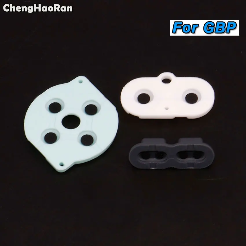 ChengHaoRan резиновый проводящий A-B D-pad для GameBoy Advance Color GB GBC GBP GBA SP Silicone Start Select Keyboard |