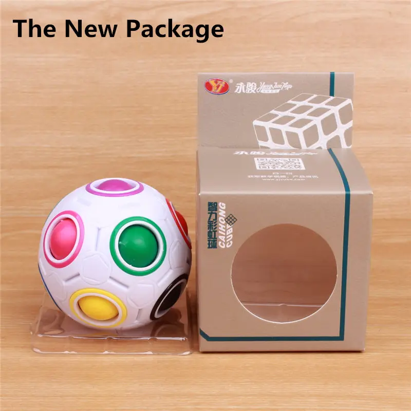Веселые креативные сферические радуги пазлы мяч футбол развивающие