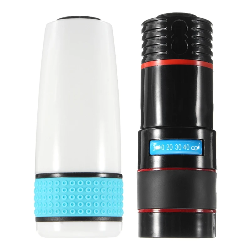 Универсальный телескоп с оптическим зумом 12x телеобъектив клипсой для