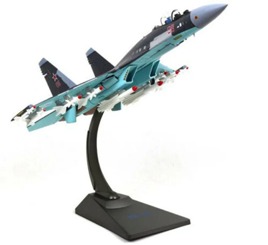 Модель Sukhoi 1/48 металлический корпус Flanker Su35 российский боевой самолет