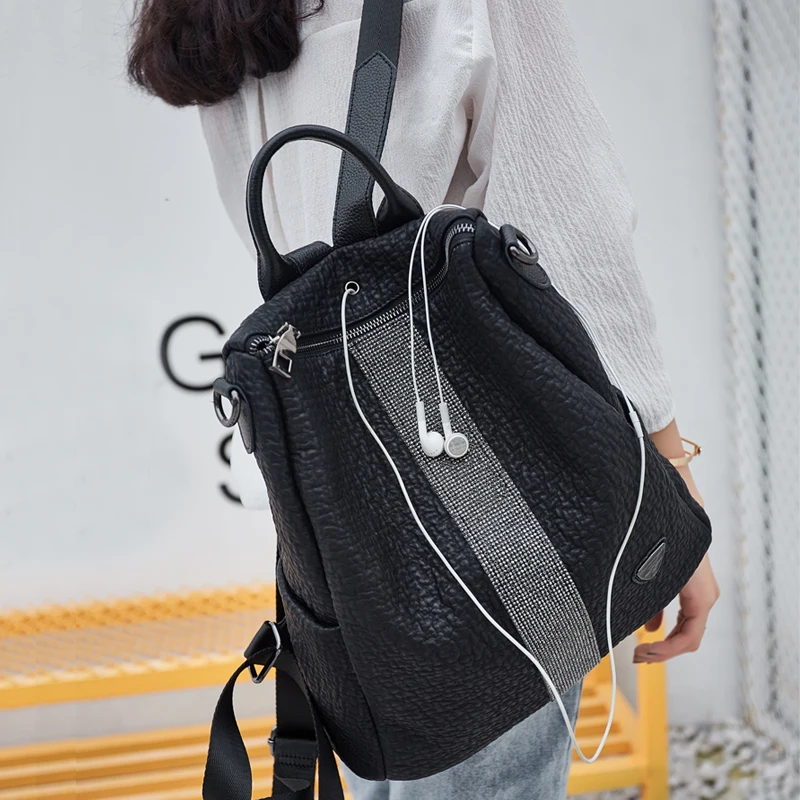 POMELOS Модный женский рюкзак высокое качество синтетическая кожа для женщин Противоугонный путешествий