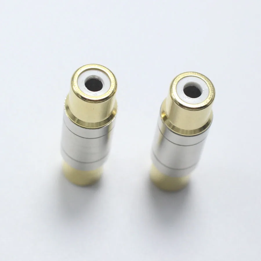 Разъем RCA Мама мама позолоченный 1 шт.|rca audio connector|rca female connectorrca jack connectors |