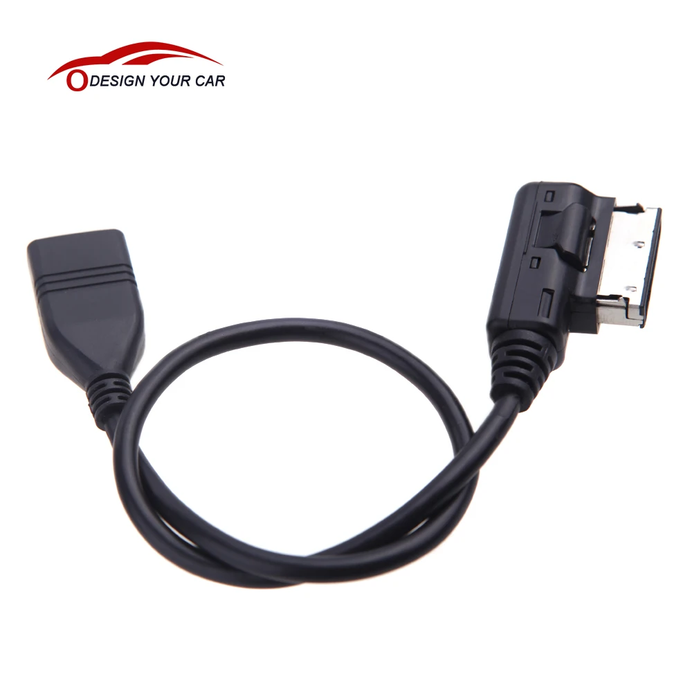 Автомобильный стиль аудио кабель авто USB MP3 AUX интерфейс адаптер для Mercedes Benz