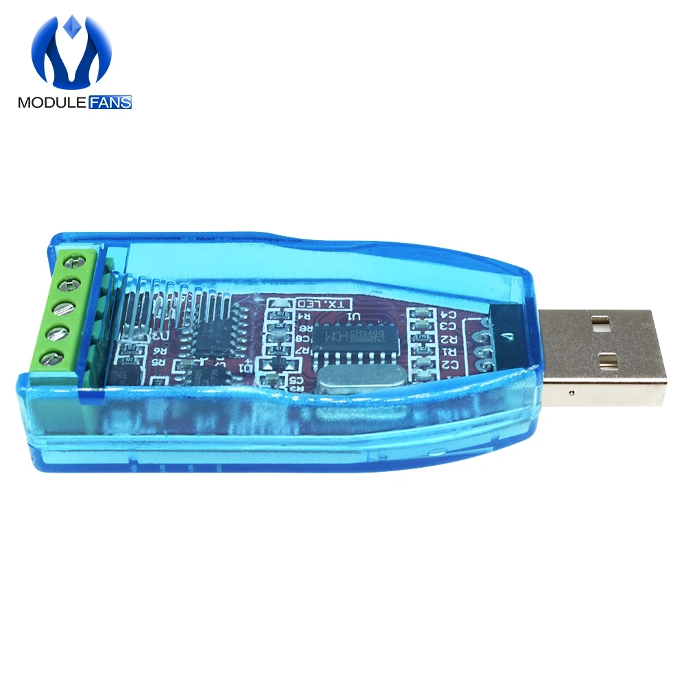 Промышленный преобразователь USB в RS485 защита от обновлений конвертер
