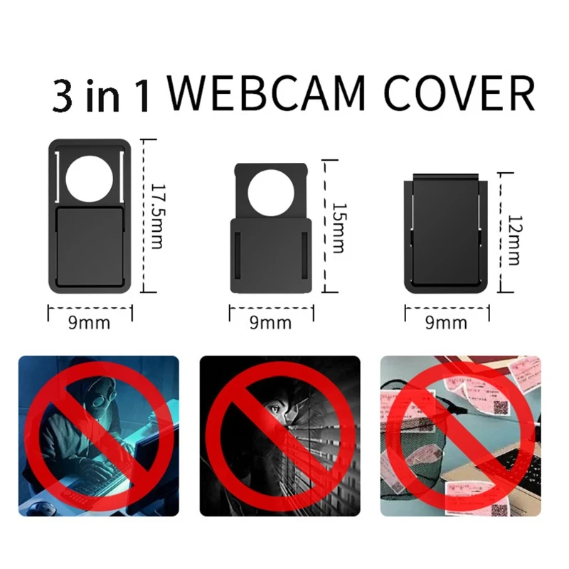 1 Pack 3pcs Webcam Cover Privacy Protection Case For Laptop PC Notebook Tablet Macbook New And High Quality | Компьютеры и офис