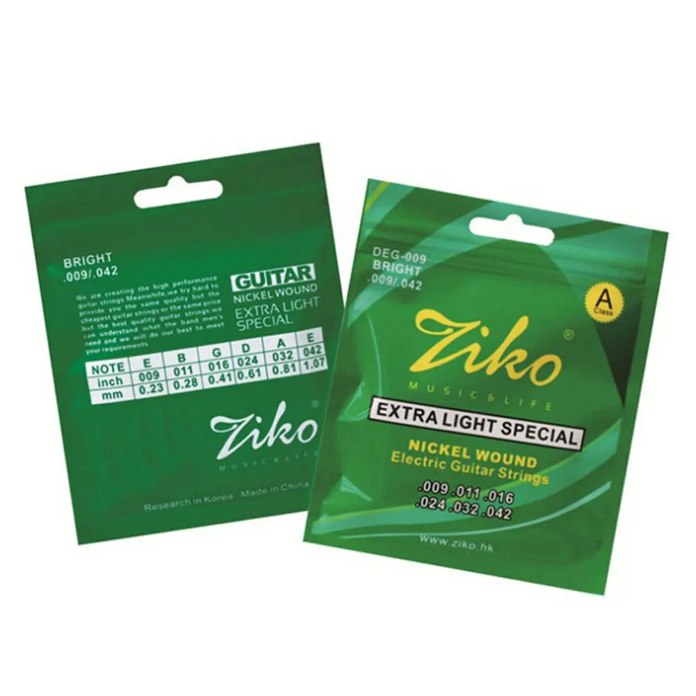 Amp String электрогитарные струны устройство музыкальное серебро 7 шт.