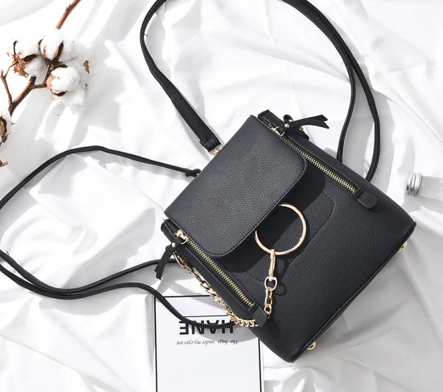 05 Black Новые модные из искусственной кожи Для женщин Backapck женские сумки на плечо школьный рюкзак для подростков Известный Дизайн Сумки женские рюкзаки Blosa - Цвет: 05 Black