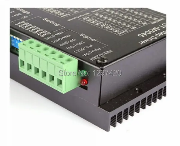 24-50vdc 256 подразделение st-m5045 ЧПУ микро-шаговый name23 Шаговые двигатели Драйвер bi-polar 2 фазы 4.5a