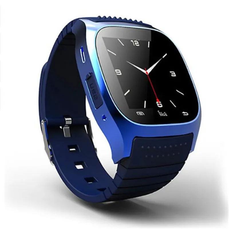 Спортивные Bluetooth Смарт часы Роскошные наручные M26 с циферблатом SMS напоминают