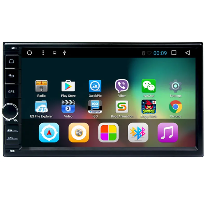 Android 8 1 четырехъядерный в dash 2 Din автомобильный dvd gps аудио стерео GPS навигатор