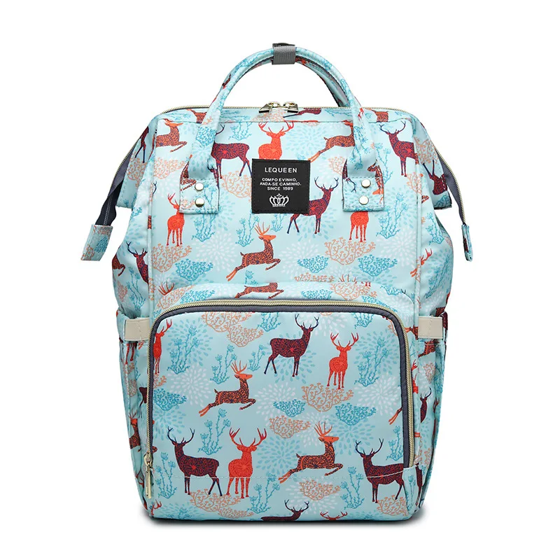 Diaper Bag Travel Mummy Backpack Maternity Nappy Changing Bags Large Capacity Waterproof Nursing Wet Swan For Baby Care | Мать и ребенок