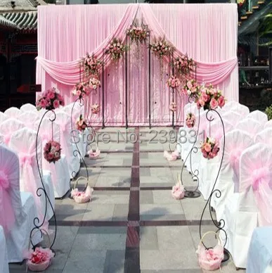 Горячая распродажа! Чистый органза для фона свадебные украшения настольные