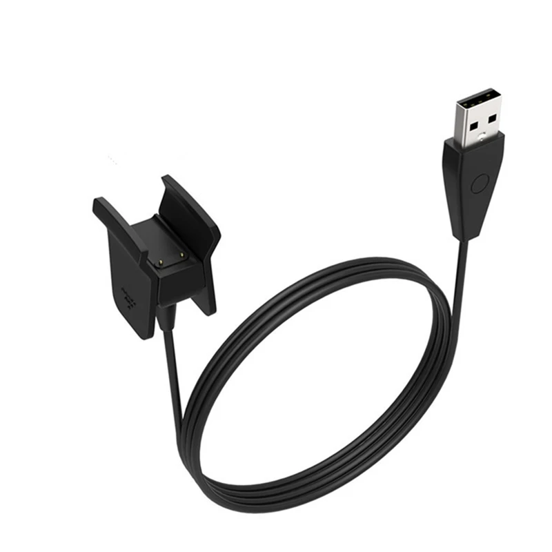 Ollivan Высокое качество usb кабель для зарядки для Fitbit Alta HR Смарт часы зарядное устройство провод замена зарядное устройство шнур с кнопкой сброса