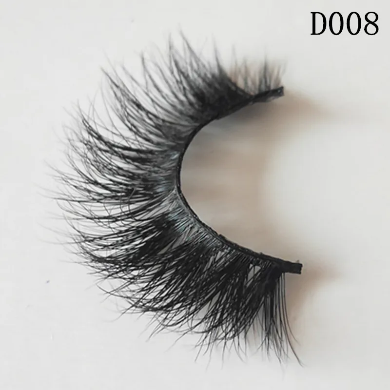 В США 2000 пар пушистые норковые ресницы оптом с коробкой мягкий объем натуральные