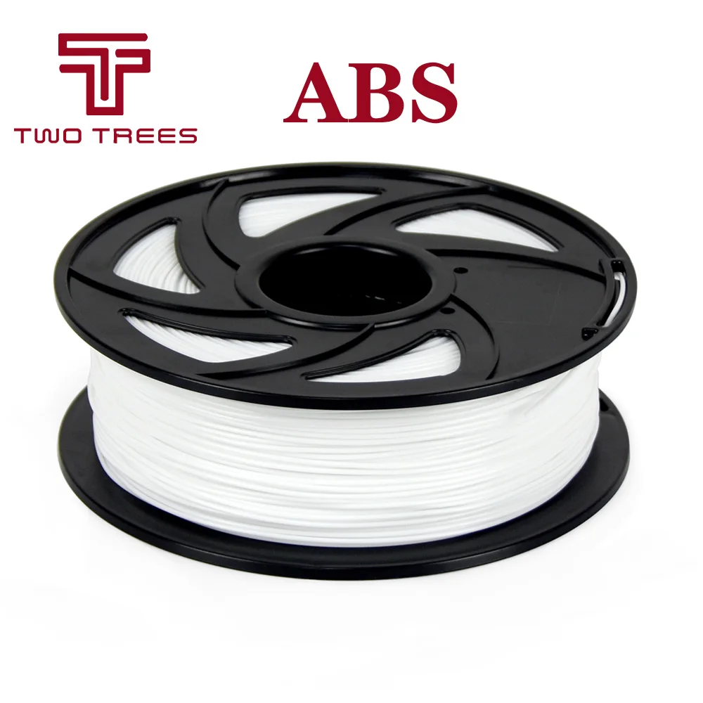 ABS пластик 3d принтер 1 кг 1,75 мм поставки нити для RepRap 3D нити ABS нити 1,75 impressora 3d филаменто PLA - Цвет: ABS-1KG-white