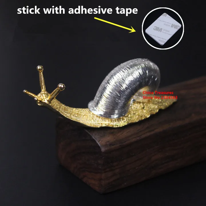 Маленький размер 1 шт. держатель для кистей телефона ручек с улиткой медный сплав